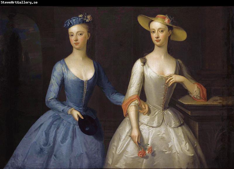 Enoch Seeman Lady Sophia and Lady Charlotte Fermor